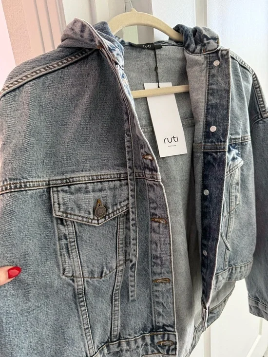 NWT Ruti Denim Jacket - Picture 3 of 6